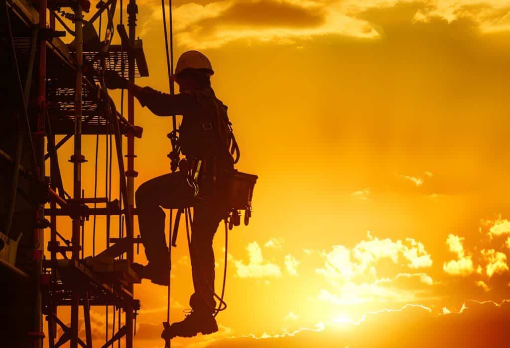 A safety blitz has identified fall risks and raised the profile of work-related mental health hazards at construction sites.